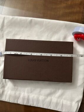 Louis Vuitton Dark Brown Logo Gift Box